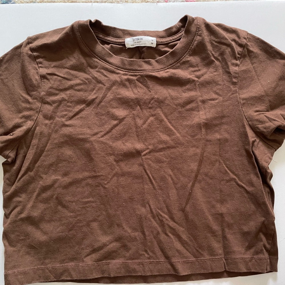 Brown Baby Tee